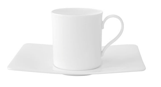 Modern Grace Coffee Cup & Saucer 2pcs