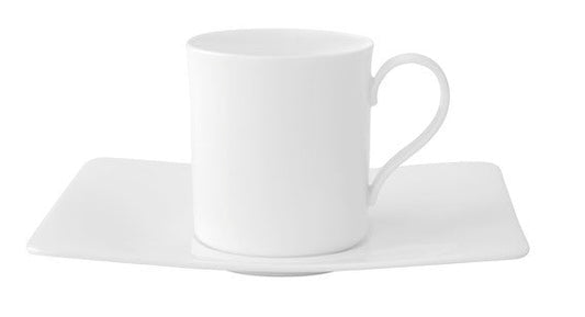 Modern Grace Coffee Cup & Saucer 2pcs