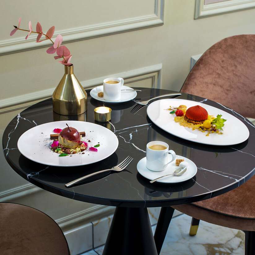 Modern Grace Espresso Cup & Saucer 2pcs