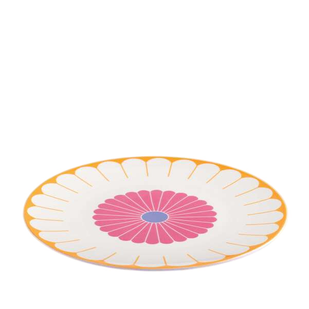 Fleur Couleur Serving Platter