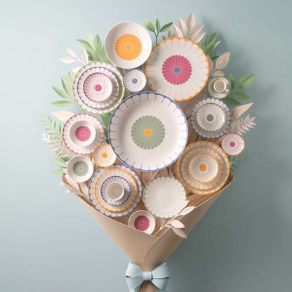 Fleur Couleur Salad Bowl 24cm 2.5L