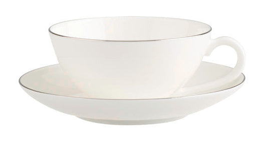 Anmut Platinum Tea Cup & Saucer