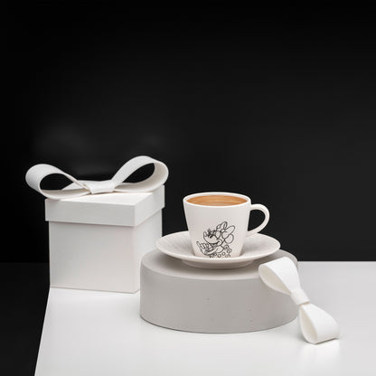 Manufacture Rock Minnie Mouse Coffee Cup & Saucer