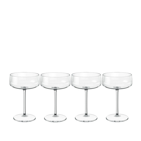 Afina Champagne Coupe Set of 4