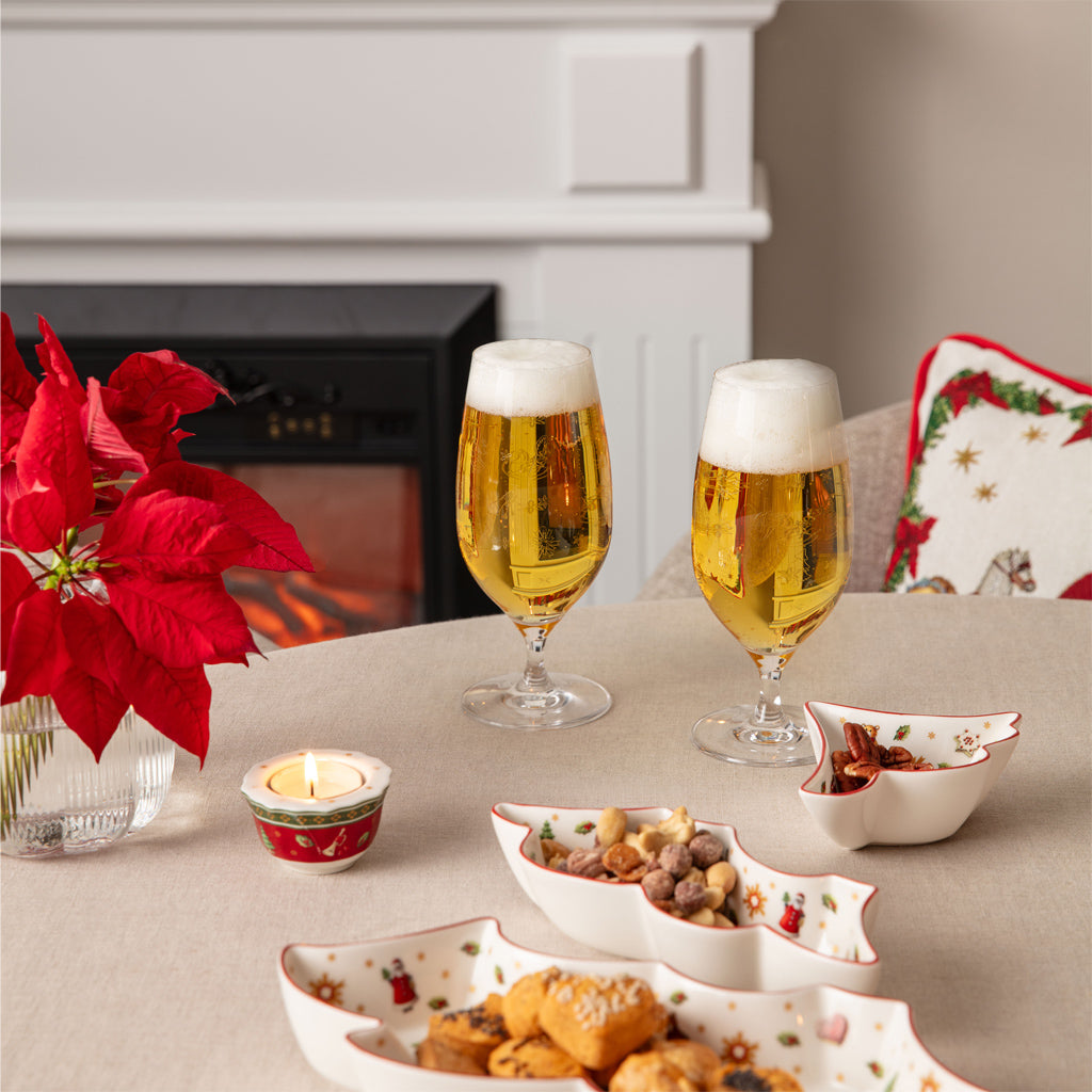 Toy's Delight Beer Glass Set of 2