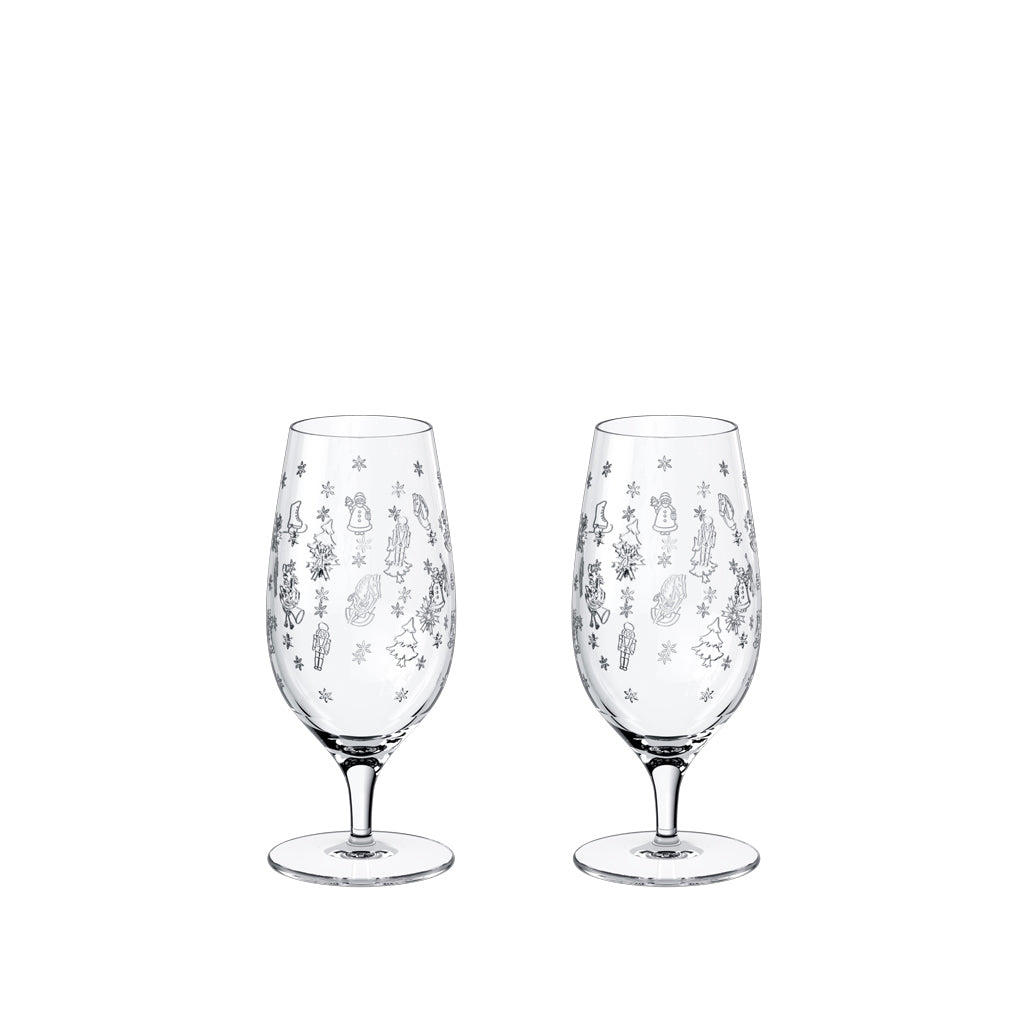 Toy's Delight Beer Glass Set of 2