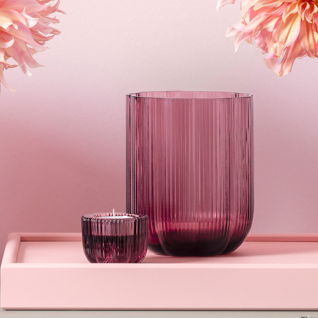 Fleur Cassis Candleholder 2 in 1