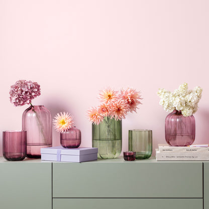 Fleur Cassis Vase 19cm