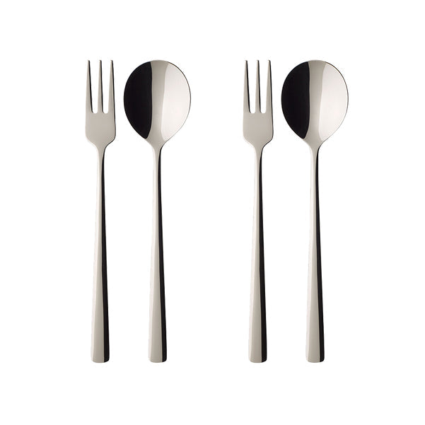 Daily Line Spaghetti Servers Set of 4