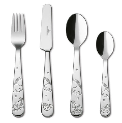 Boho Walk Like A Elephant Children Cutlery Set 4Pc