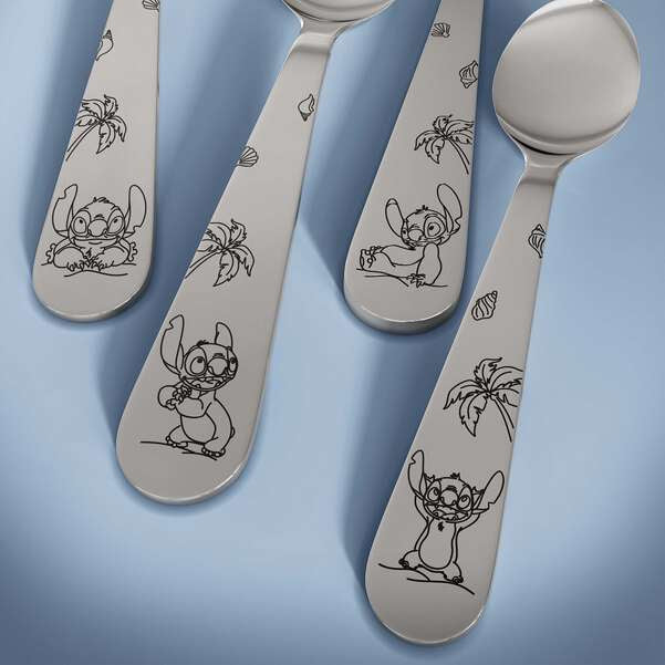 Disney Stitch Cutlery Set 4 Piece