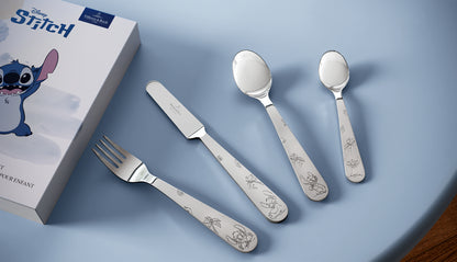 Disney Stitch Cutlery Set 4 Piece