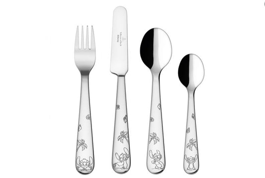 Disney Stitch Cutlery Set 4 Piece