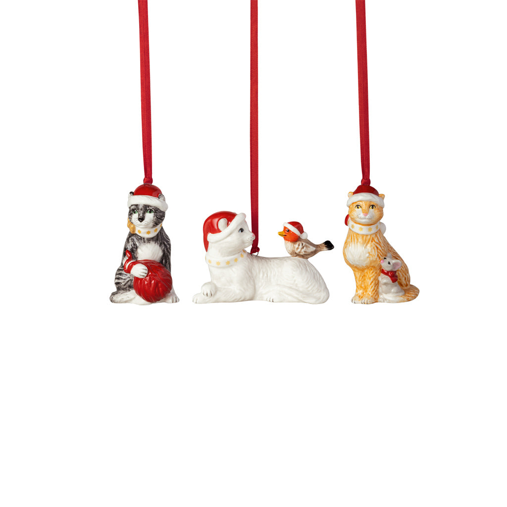 Nostalgic Ornaments Cats Set of 3