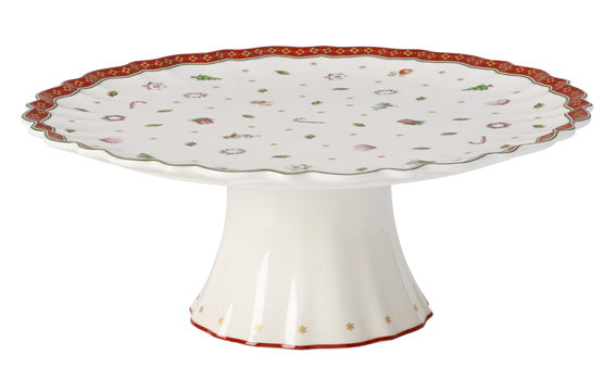 Toy's Delight Footed Cake Plate