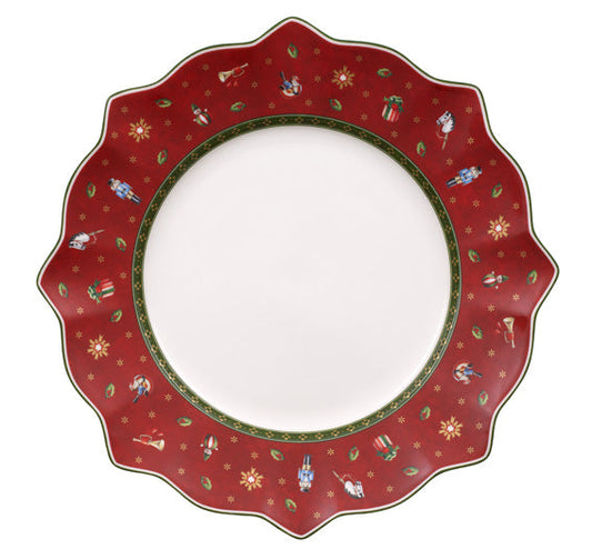 Toy's Delight Flat Plate Red