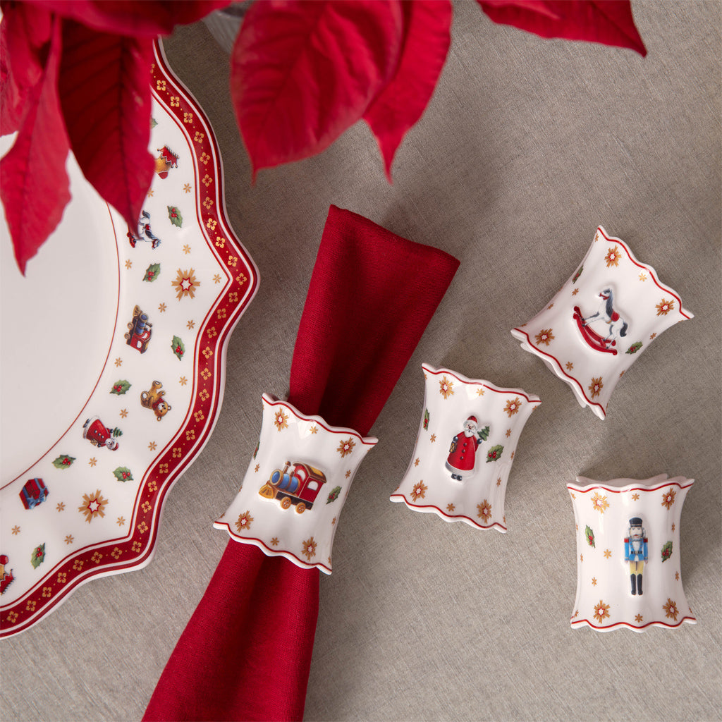 Toy's Delight Napkin Rings Set of 4
