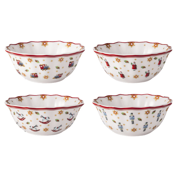 Toy's Delight Anniversary Bowl Set of 4