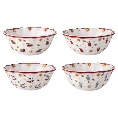 Toy's Delight Anniversary Bowl Set of 4