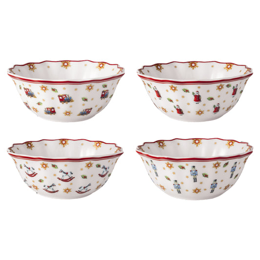 Toy's Delight Anniversary Bowl Set of 4