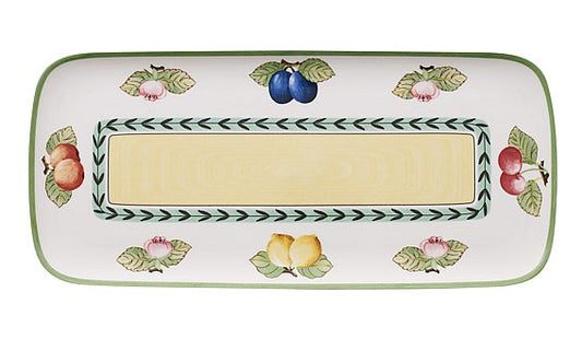 French Garden Sandwich Plate 35x16cm