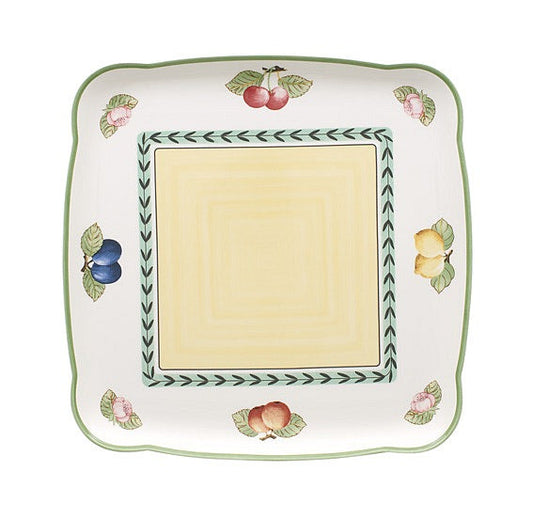 French Garden Square Platter 30x30cm