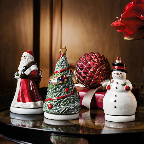 Nostalgic Melody Snowman Turning