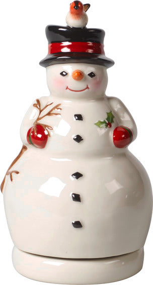 Nostalgic Melody Snowman Turning