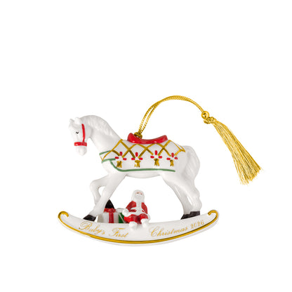 Christmas Classics Rocking Horse Ornament 2026