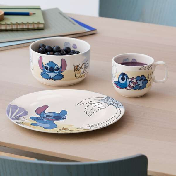 Disney Stitch Dinnerware Set 3 Piece