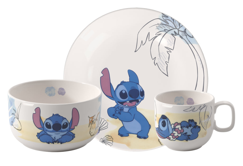 Disney Stitch Dinnerware Set 3 Piece