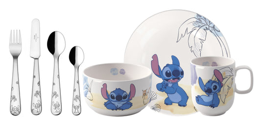 Disney Stitch Dinnerware Set 7 Piece